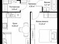 1-комнатная квартира - Вишневая, 7 / ЖК СИТИДЗЕН - фото 1