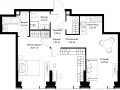 2-комнатная квартира - Вишневая, 7 / ЖК СИТИДЗЕН - фото 1