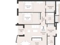 3-комнатная квартира, 103.13 м2 , 2 этаж, 9-я просека 2 линия - фото 1
