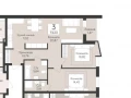 3-комнатная квартира, 74.24 м2 , 2 этаж, 9-я просека 2 линия - фото 1