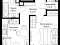 1-комнатная квартира - ул. Верейская, 29/42 / ЖК ВЕЕР - фото 1