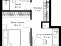 1-комнатная квартира - ул. Верейская, 29/42 / ЖК ВЕЕР - фото 1