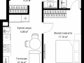 1-комнатная квартира - ул. Верейская, 29/42 / ЖК ВЕЕР - фото 1