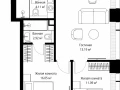 2-комнатная квартира - ул. Верейская, 29/42 / ЖК ВЕЕР - фото 1