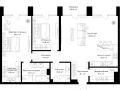 2-комнатная квартира - Дербеневская, 1 / ЖК ОПУС - фото 1