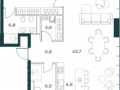 4-комнатная квартира - Орджоникидзе, 10 / ЖК SHIFT - фото 1