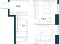 3-комнатная квартира - Орджоникидзе, 10 / ЖК SHIFT - фото 1