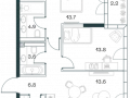 3-комнатная квартира - Орджоникидзе, 10 / ЖК SHIFT - фото 1