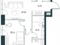 3-комнатная квартира - Орджоникидзе, 10 / ЖК SHIFT - фото 1