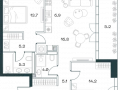 3-комнатная квартира - Орджоникидзе, 10 / ЖК SHIFT - фото 1