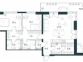 3-комнатная квартира - Орджоникидзе, 10 / ЖК SHIFT - фото 1