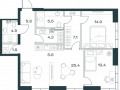 3-комнатная квартира - Орджоникидзе, 10 / ЖК SHIFT - фото 1