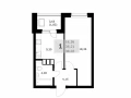 1-комнатная квартира, 38.03 м2 , 15 этаж, Советской Армии - фото 1