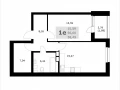 1-комнатная квартира - Советской Армии,  / ЖК Комфорт - фото 1