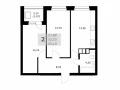 2-комнатная квартира - Советской Армии,  / ЖК Комфорт - фото 1