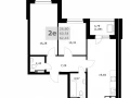 2-комнатная квартира - Советской Армии, / ЖК Комфорт - фото 1