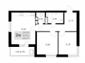 2-комнатная квартира - Советской Армии,  / ЖК Комфорт - фото 1