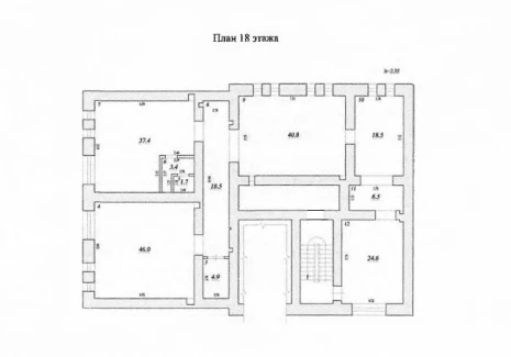 4-комнатная квартира - Солнечная ул, 28 / Ново-Вокзальная - план фото 1