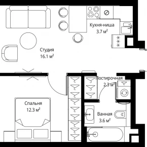 2-я Хуторская, 34 / ЖК &laquo;Симфония 34&raquo;