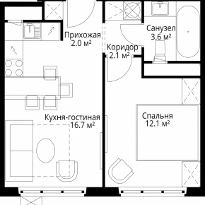 квартал Центральный, 7 / ЖК &laquo;У реки. Эко Видное 2.0&raquo;