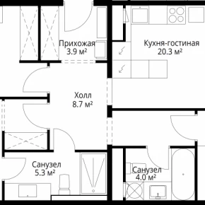 квартал Центральный, 7 / ЖК &laquo;У реки. Эко Видное 2.0&raquo;