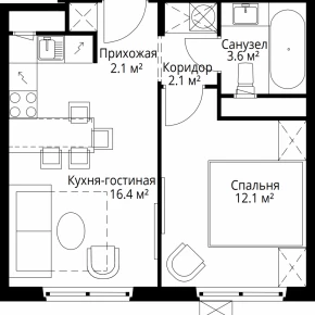 квартал Центральный, 9 / ЖК &laquo;У реки. Эко Видное 2.0&raquo;