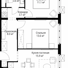 квартал Центральный, 9 / ЖК &laquo;У реки. Эко Видное 2.0&raquo;