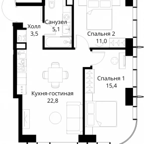 Волоколамское шоссе, 95/2 / ЖК &laquo;Сити Бэй&raquo;