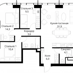 Волоколамское шоссе, 95/2 / ЖК &laquo;Сити Бэй&raquo;