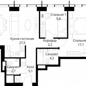 Волоколамское шоссе, 95/2 / ЖК &laquo;Сити Бэй&raquo;