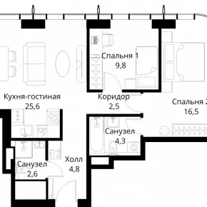 Волоколамское шоссе, 95/2 / ЖК &laquo;Сити Бэй&raquo;