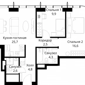 Волоколамское шоссе, 95/2 / ЖК &laquo;Сити Бэй&raquo;