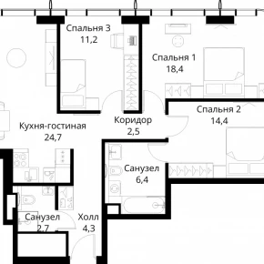 Волоколамское шоссе, 95/2 / ЖК &laquo;Сити Бэй&raquo;