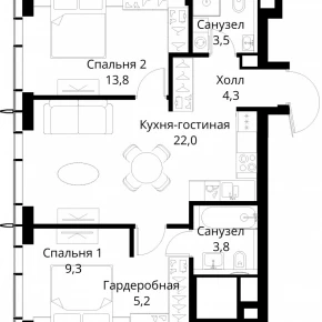 Волоколамское шоссе, 95/2 / ЖК &laquo;Сити Бэй&raquo;