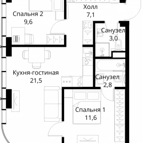 Волоколамское шоссе, 95/2 / ЖК &laquo;Сити Бэй&raquo;