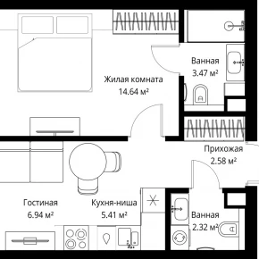 ул. Верейская, 29/42 / ЖК &laquo;ВЕЕР&raquo;