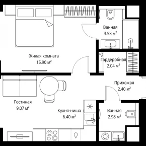 ул. Верейская, 29/42 / ЖК &laquo;ВЕЕР&raquo;