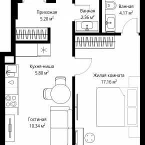 ул. Верейская, 29/42 / ЖК &laquo;ВЕЕР&raquo;