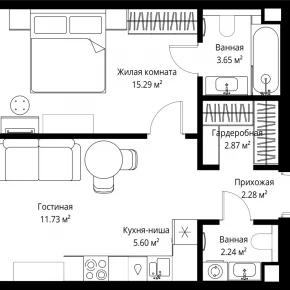 ул. Верейская, 29/42 / ЖК &laquo;ВЕЕР&raquo;