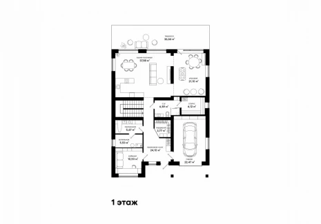 Дом 271.1 кв.м. Дома, м.о. ИСТРА, КП   - фото 2