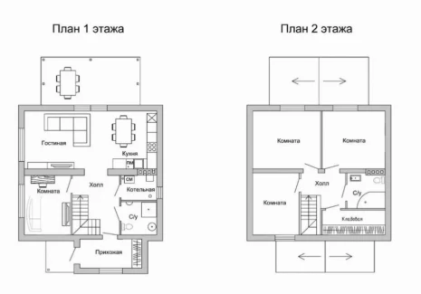 Коттедж 145 кв.м. п. Власть Труда, ул. Прохладная - фото 13