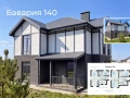 Дом 140 кв.м. КП Бавария парк с.п. Черноречье, пос. Чапаевка, ул. Луговая - фото 2